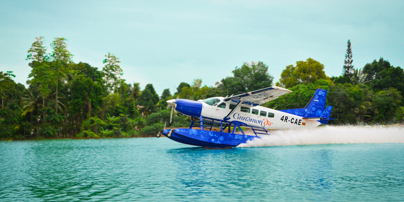 Cinnamon Air | ArTravele | Agence de voyages de luxe au Sri Lanka | Forfaits touristiques sur mesure